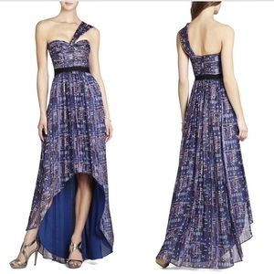 BCBGmaxazria Inga One-Shoulder Gown